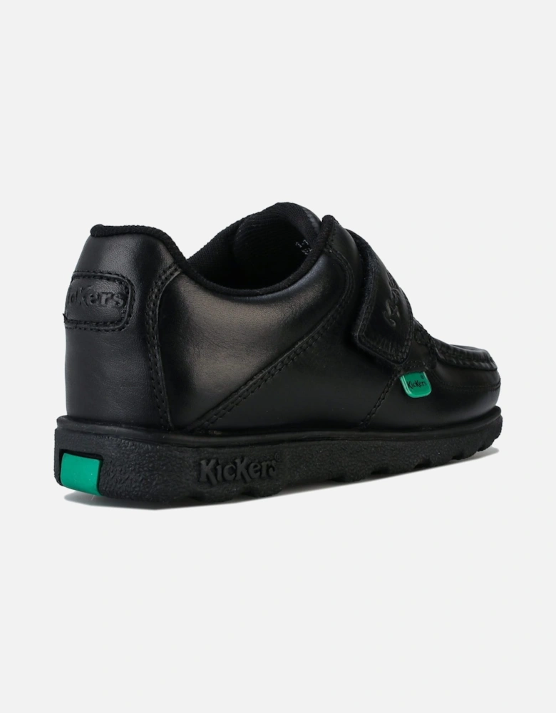 Children Boys Fragma Lo Strap Leather Shoe