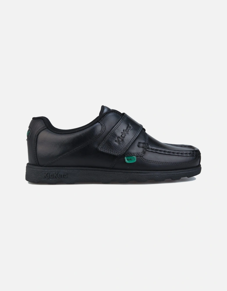 Junior Boys Fragma Strap Leather Shoe