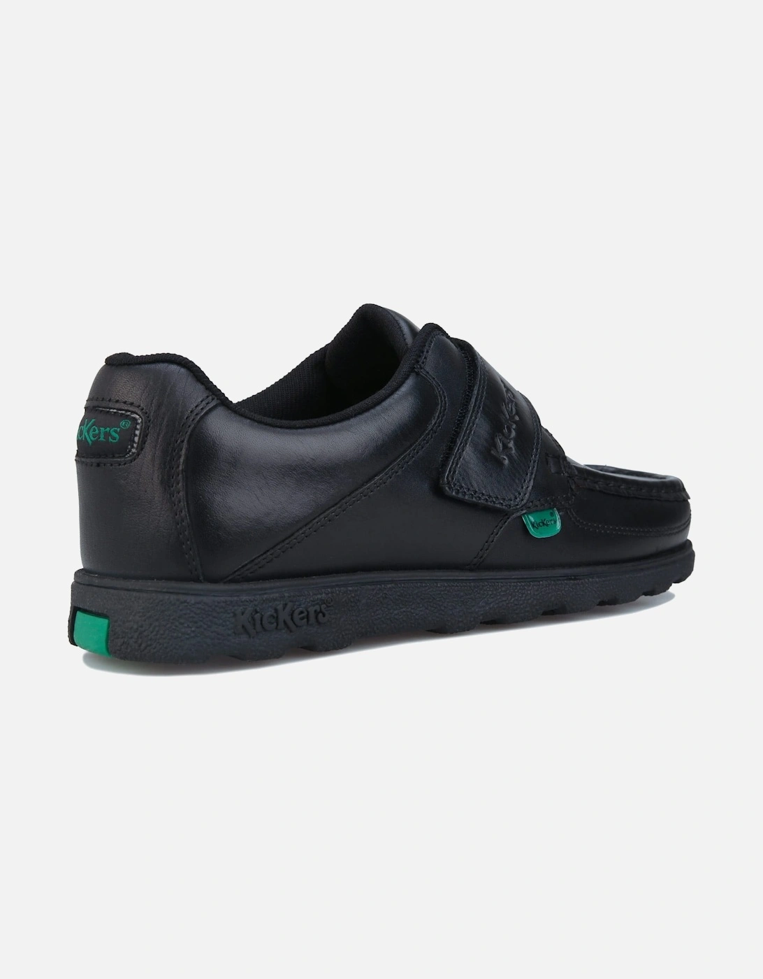 Junior Boys Fragma Strap Leather Shoe