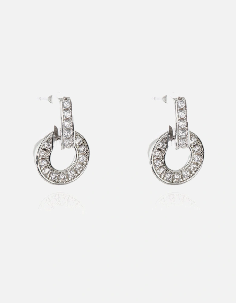 Elana Silver Drop Earrings