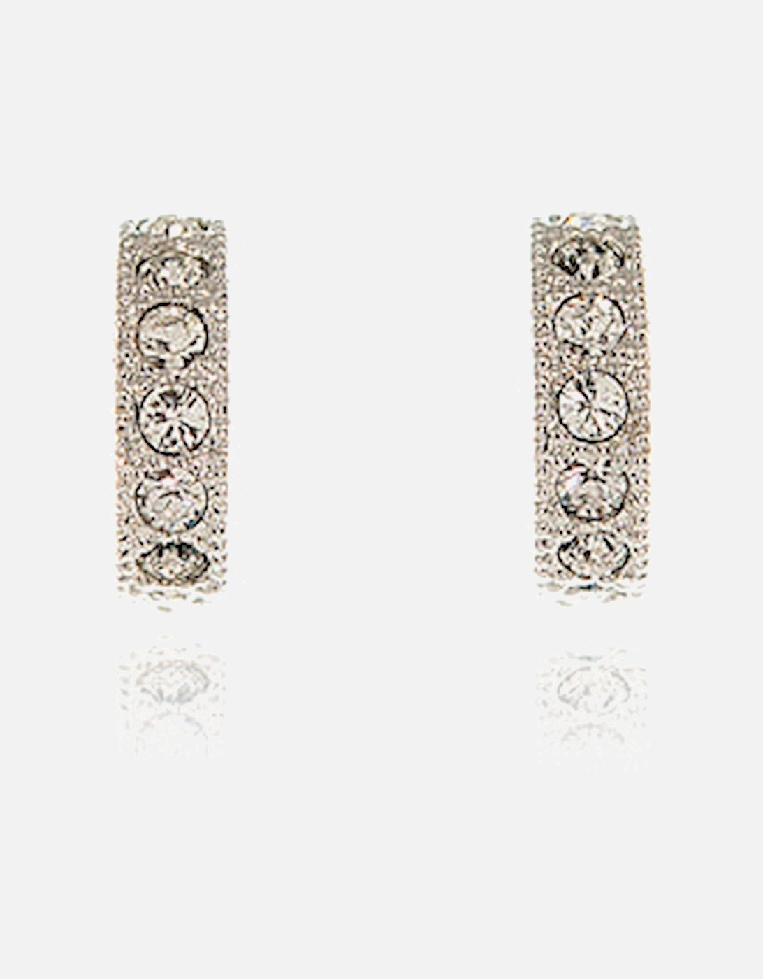 Saga 10mm Silver Earrings