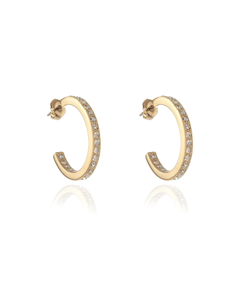 Saga Large Gold Hoop Earrings