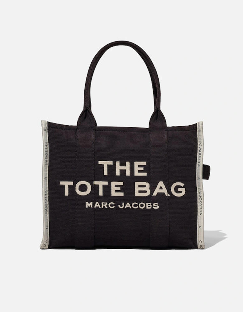 The Large Jacquard Canvas Tote Bag