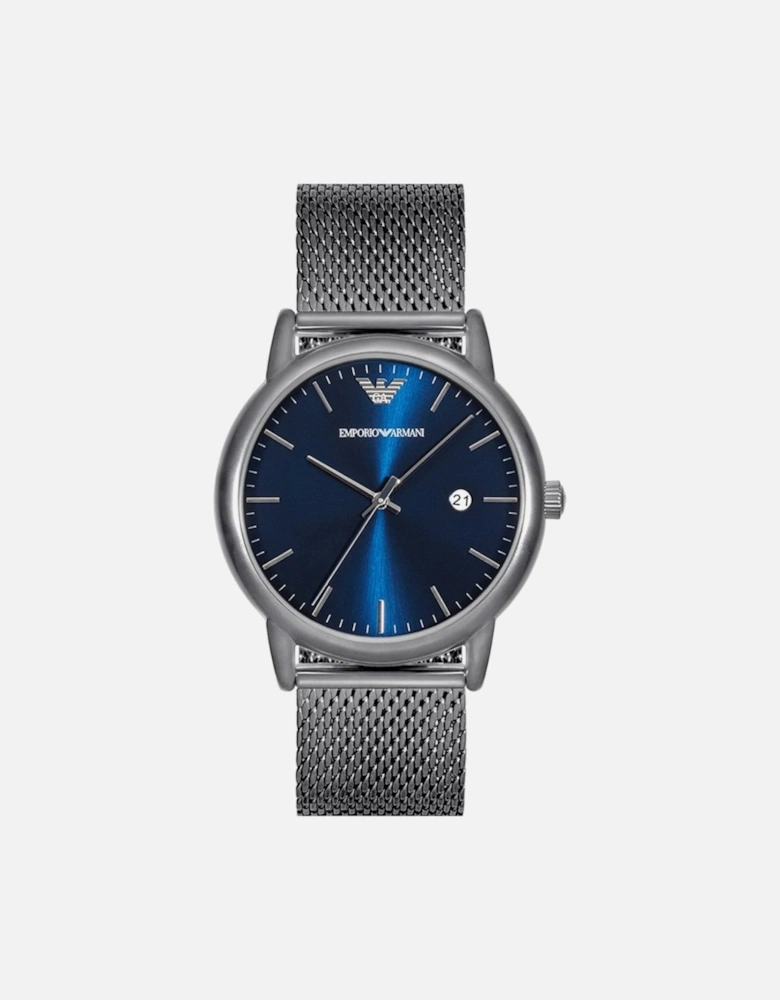 AR11053 Gunmetal Blue Dial Men's Watch