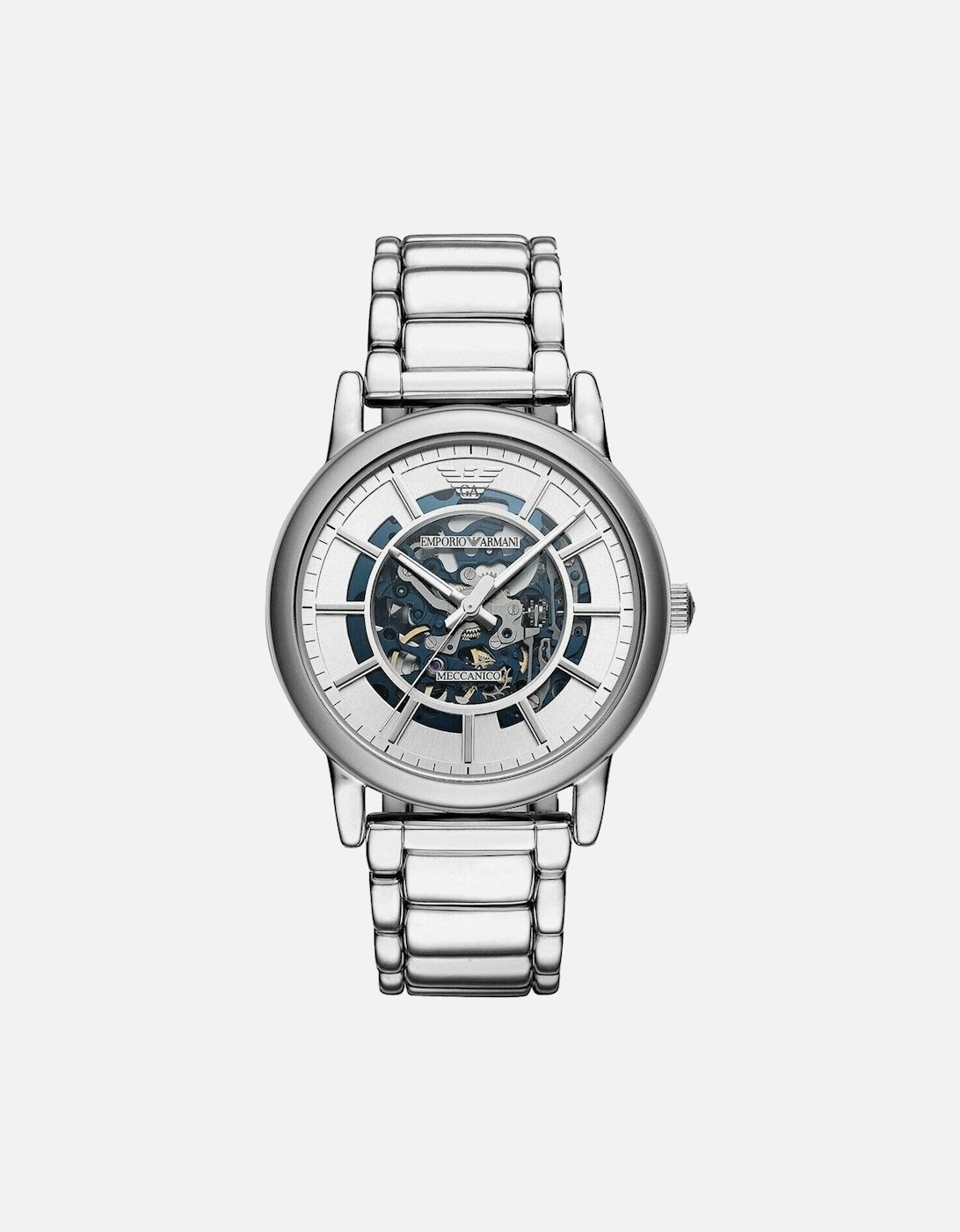 Men's Emporio Armani AR60006 Automatic Men's Watch - Silver
