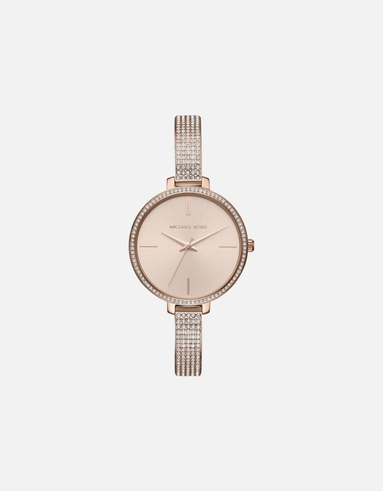 MK3785 Jaryn Crystal Rose Gold Dial Women's Watch