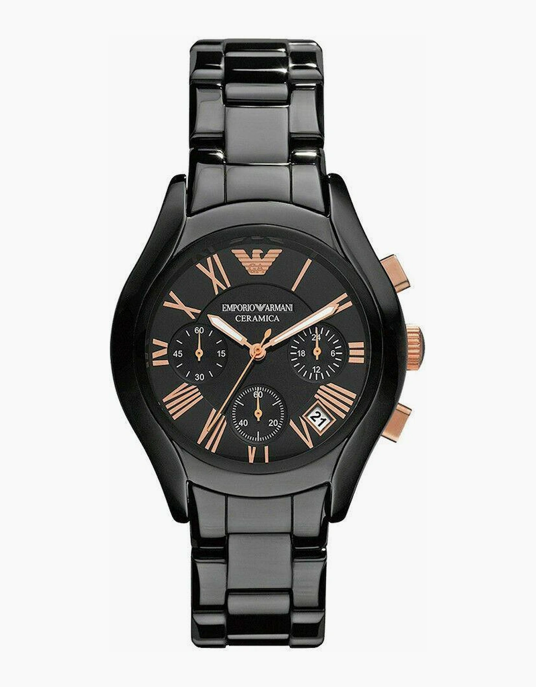 Emporio Armani Women's Emporio Armani AR1411 Black Ceramic Women's Watch