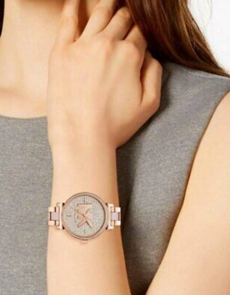 MK4336 Sofie Rose Gold-Tone Ladies Watch