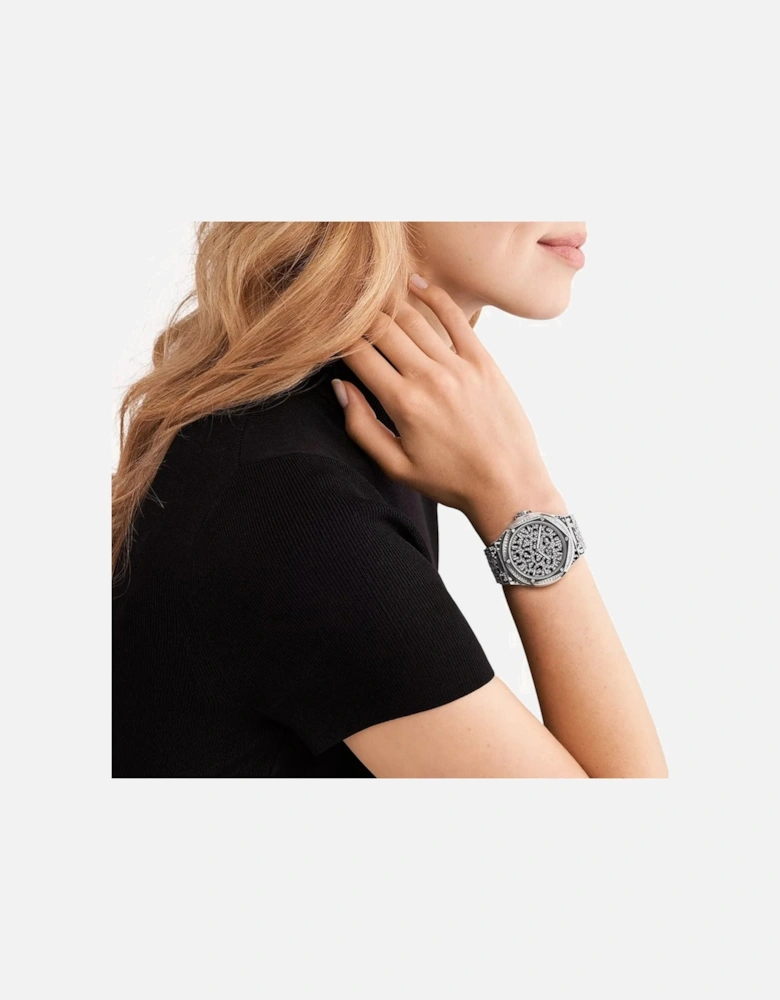 MK7408 Animal Pavé Two-Tone Ladies Watch