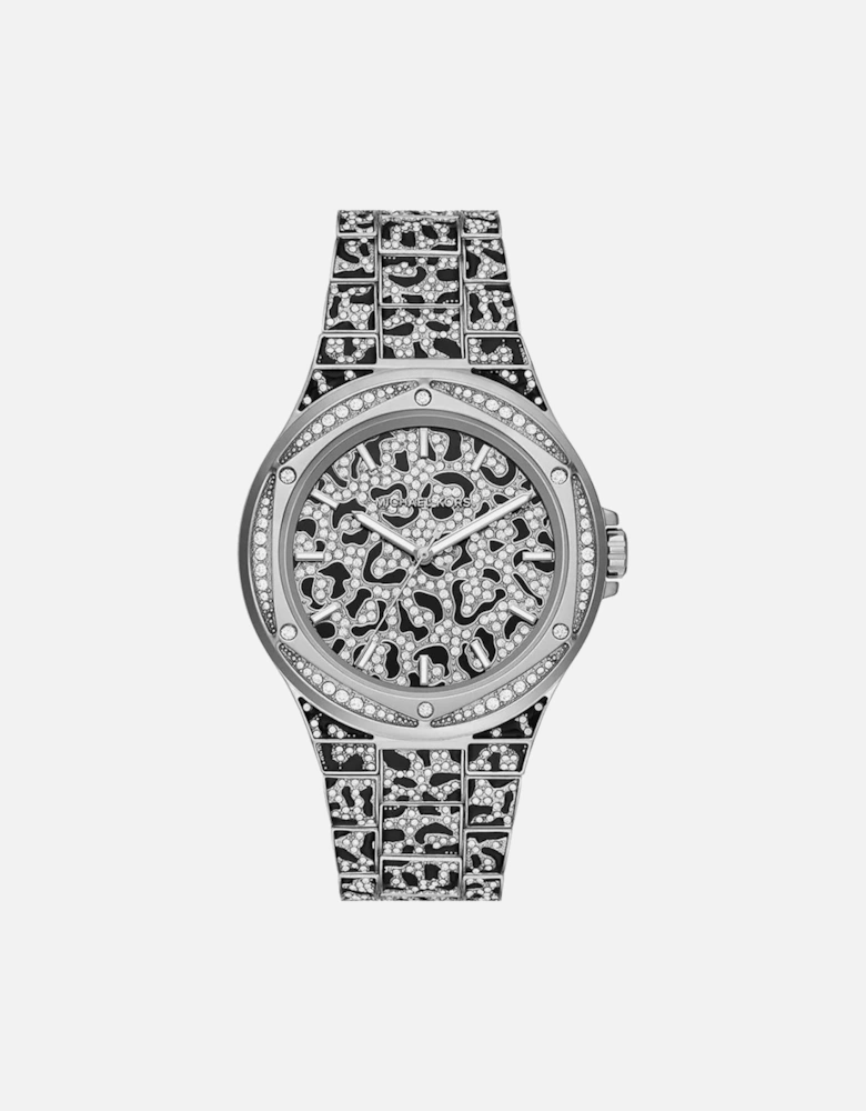 MK7408 Animal Pavé Two-Tone Ladies Watch