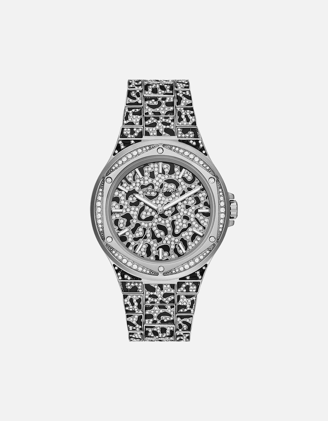 MK7408 Animal Pavé Two-Tone Ladies Watch, 6 of 5
