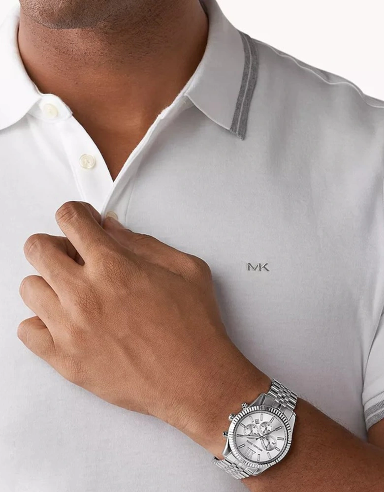 MK8405 Lexington Silver Men's Watch