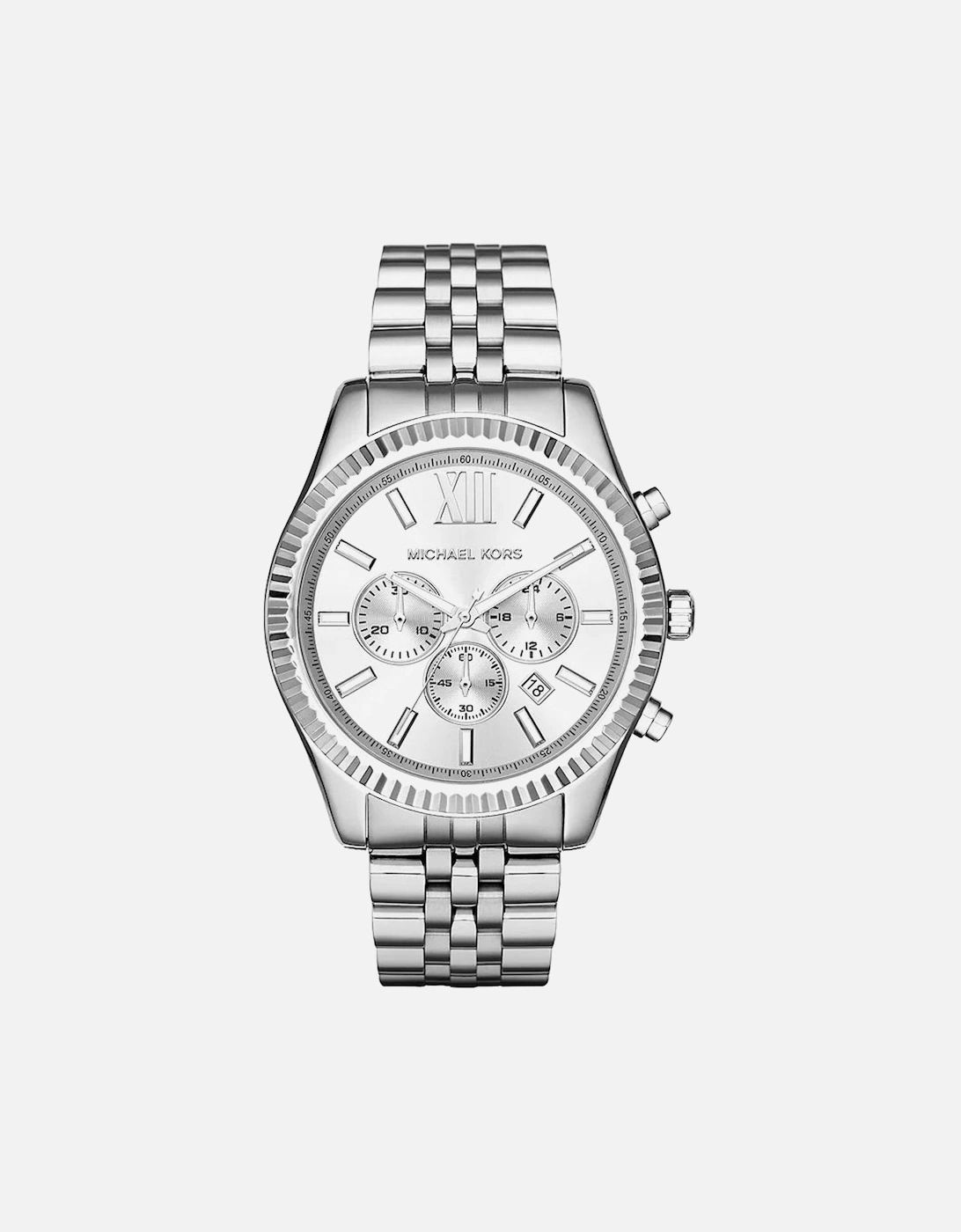 MK8405 Lexington Silver Men's Watch, 6 of 5