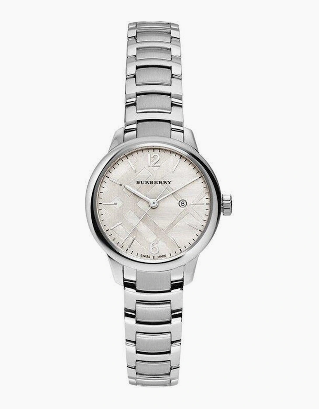 Women's Burberry BU10108 The Classic 32mm Case Women's Watch - Silver