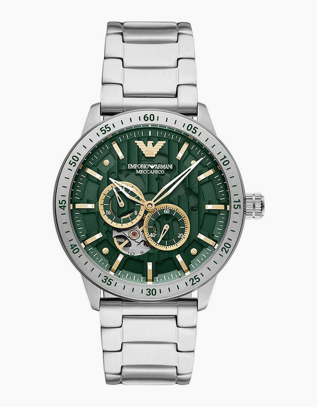 Men's Emporio Armani AR60053 Automatic Men's Watch - Silver