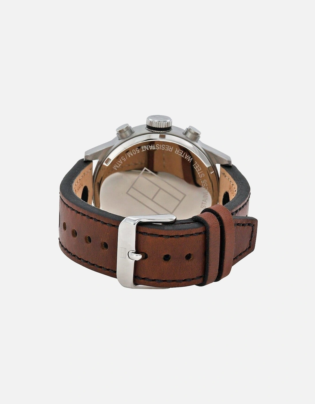 1791049 Trent Multifunction Brown Leather Men's Watch