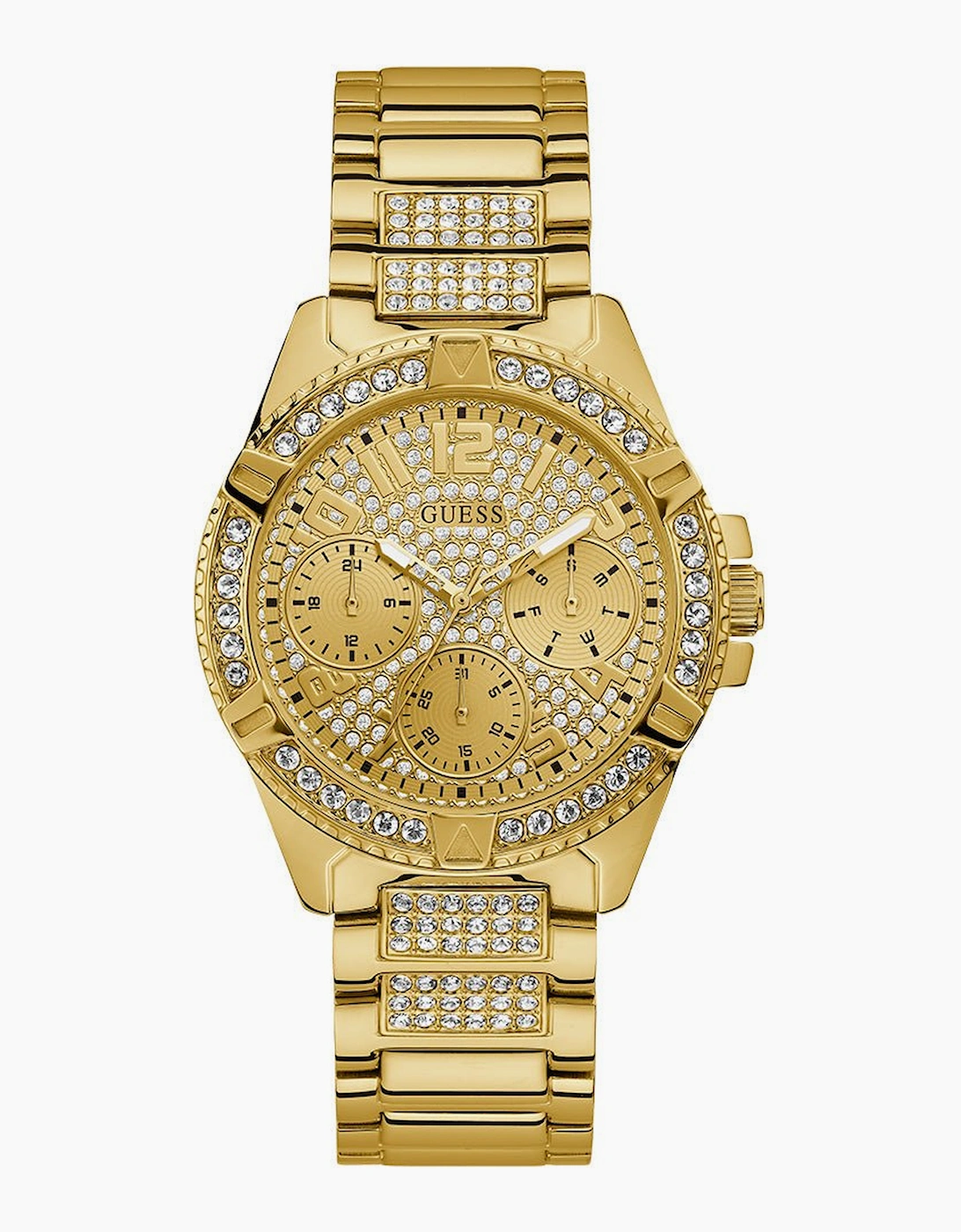 Guess Lady Frontier 40Mm - Female - Watches - Yellow - One Size - Accessories - Image 3
