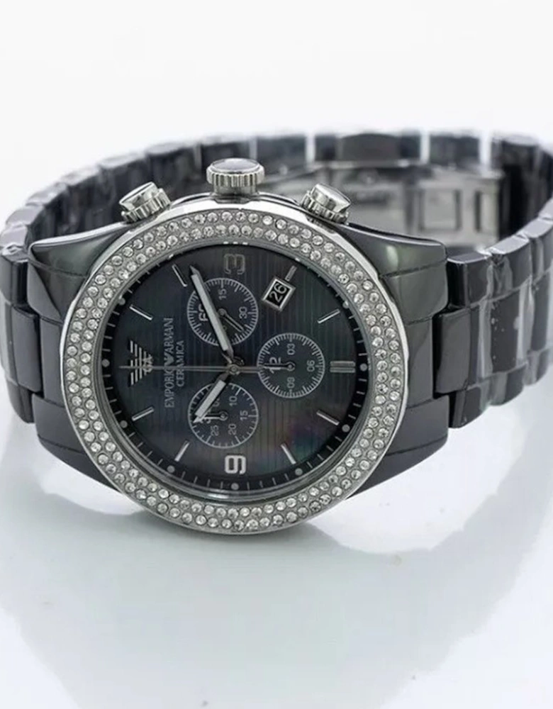 AR1455 Ceramica Ladies Crystal Watch