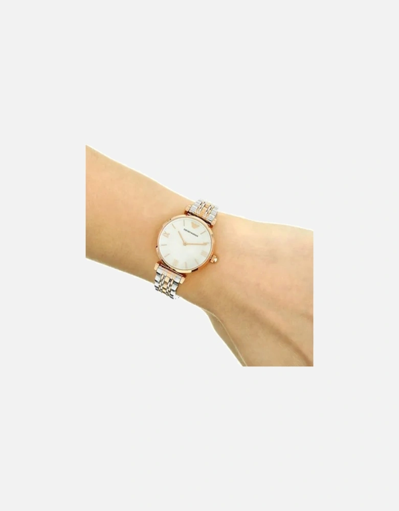 AR1683 Gianni T-Bar Two Tone Ladies Watch