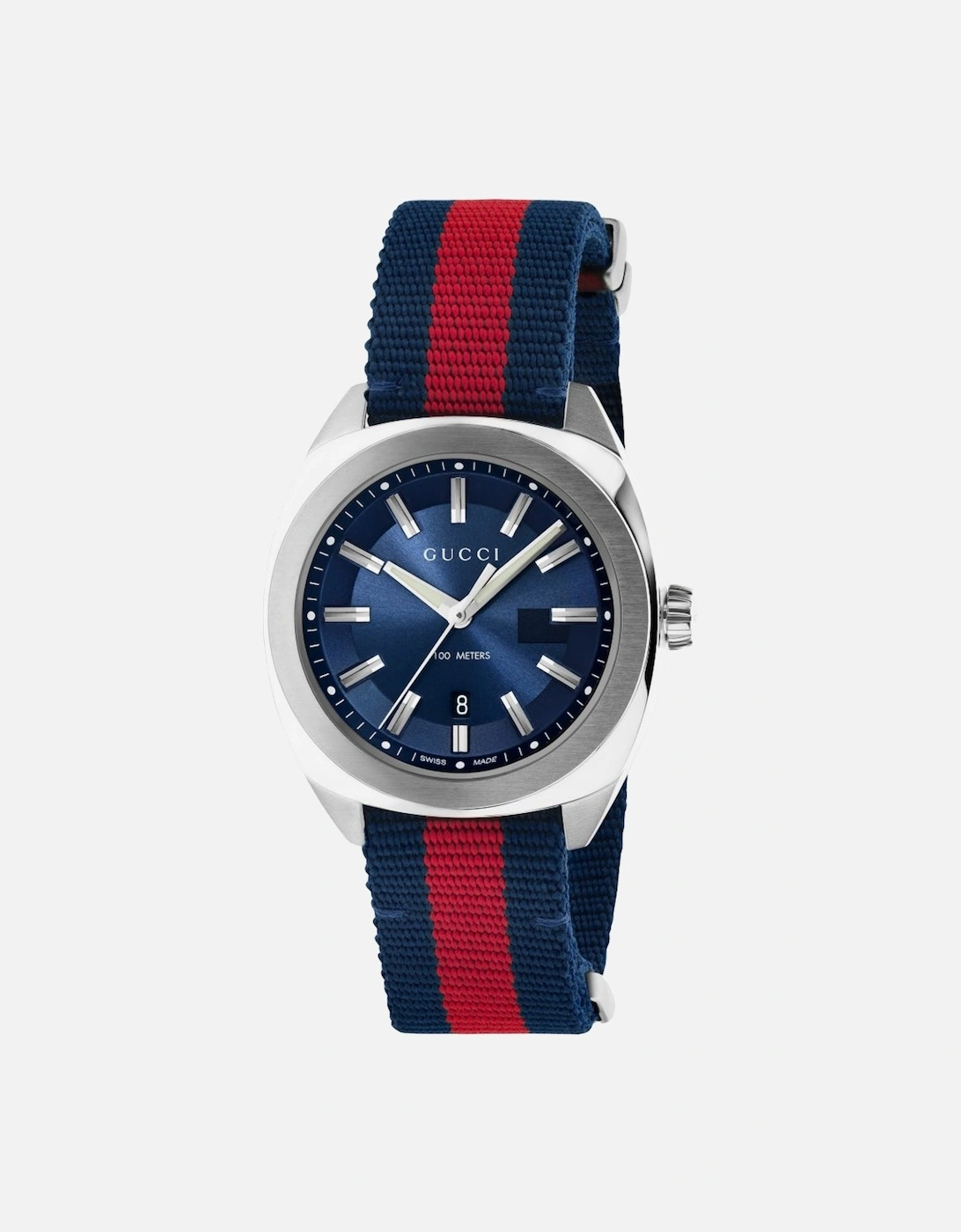 YA142304 GG2570 Blue Canvas 41mm Men's Watch, 6 of 5