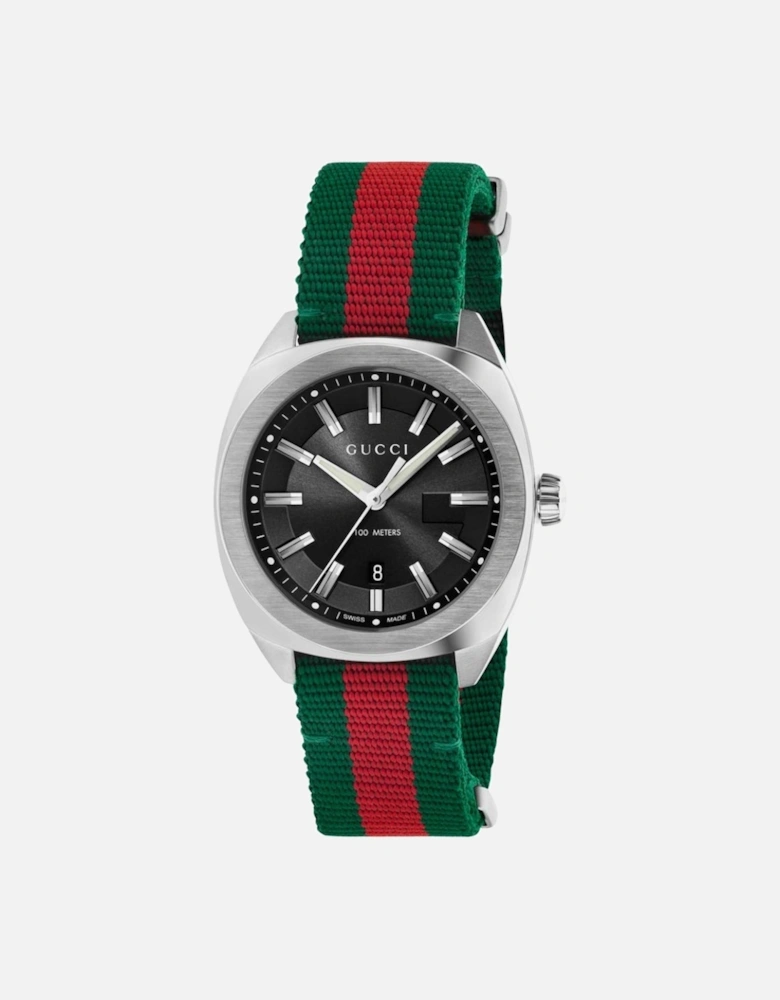 YA142305 GG2570 Black Canvas 41mm Men's Watch