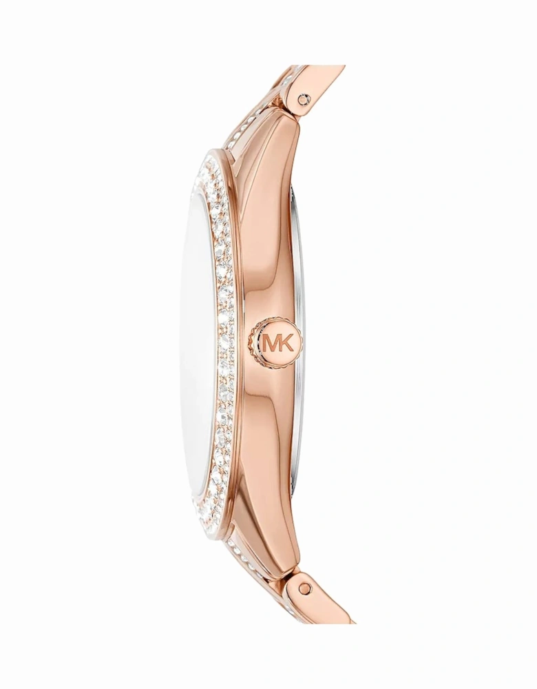 MK4710 Harlowe Rose Gold-Tone Ladies Watch