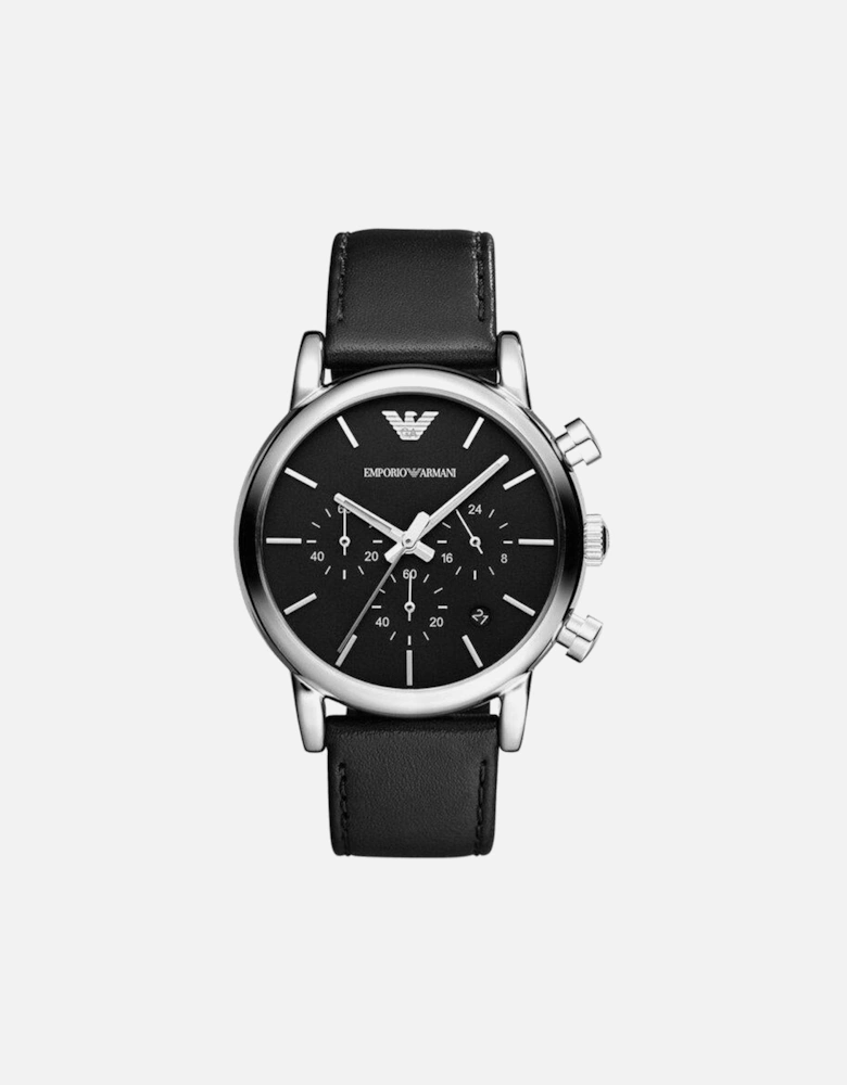 AR1733 Classic Black Stainless Steel Men's Watch