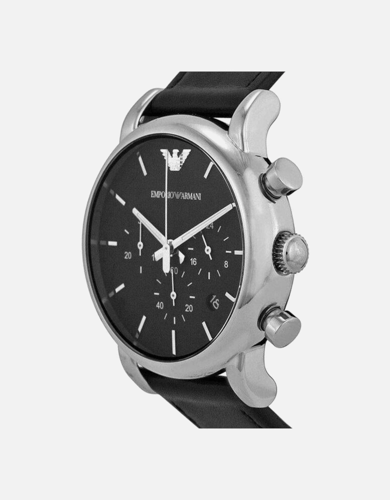 AR1733 Classic Black Stainless Steel Men's Watch