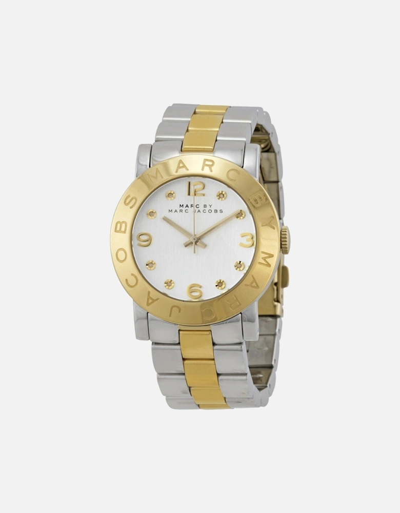 MBM3139 AMY Silver Two-Tone Ladies Watch