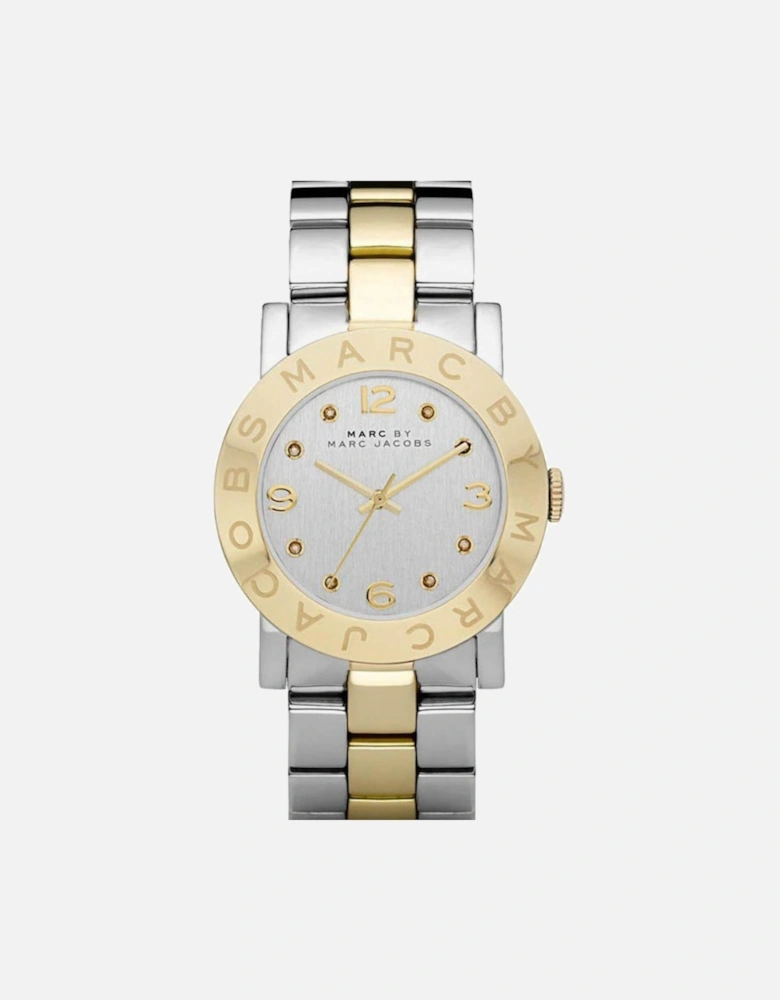 MBM3139 AMY Silver Two-Tone Ladies Watch