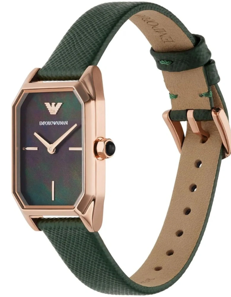 AR11149 Gioia Green Ladies Watch