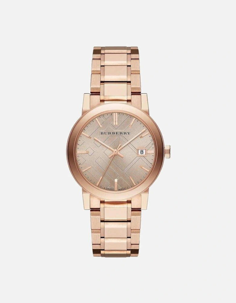 BU9034 Rose Dial Rose Gold-Tone Women's Watch