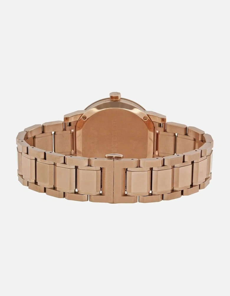 BU9034 Rose Dial Rose Gold-Tone Women's Watch