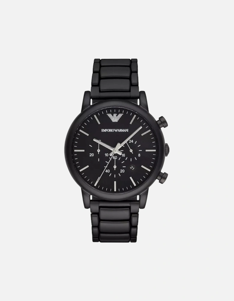 AR1895 Luigi Black Chronograph Men's Watch