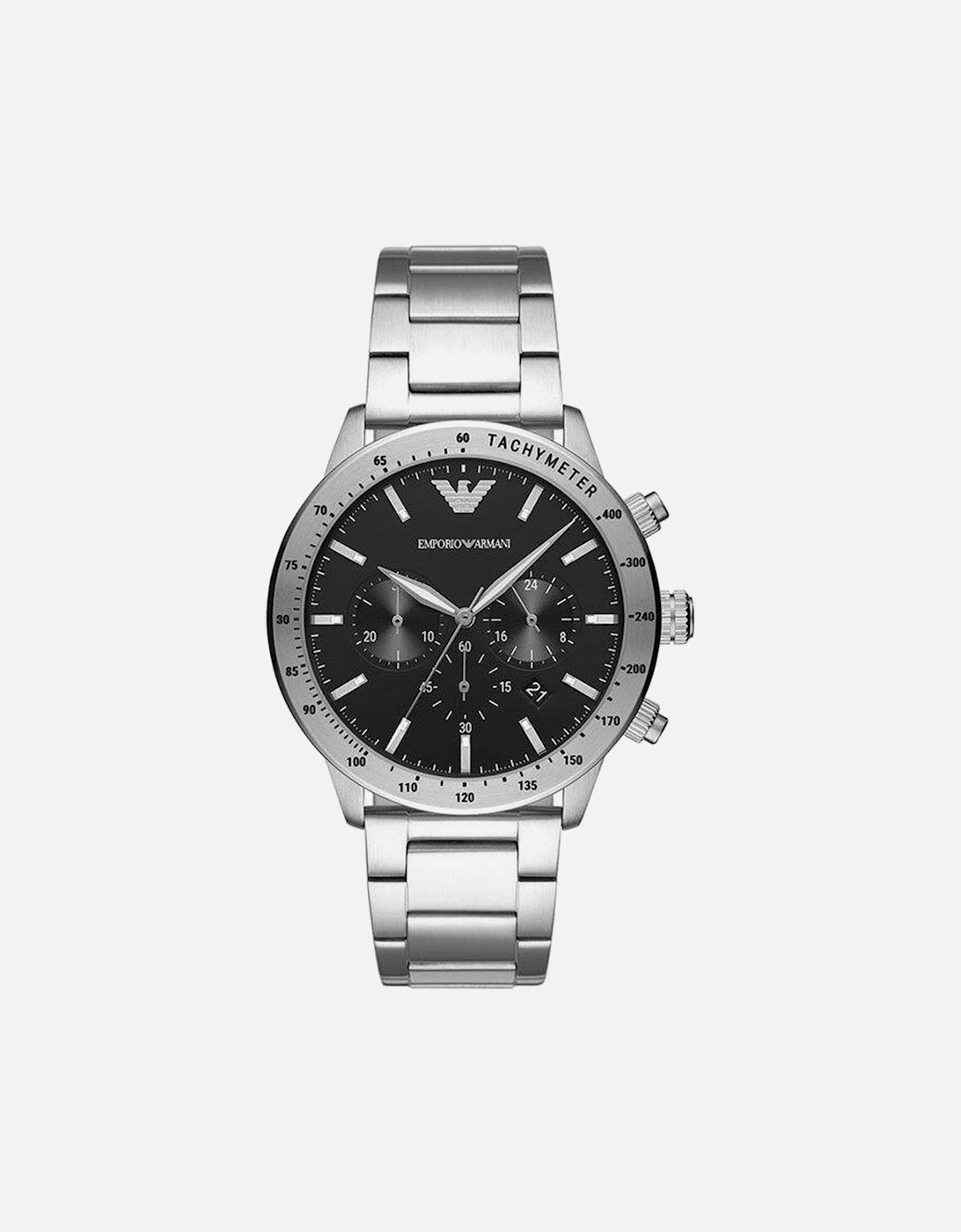 Emporio Armani Men's Emporio Armani AR11241 Chronograph Stainless Steel Men's Watch - Silver