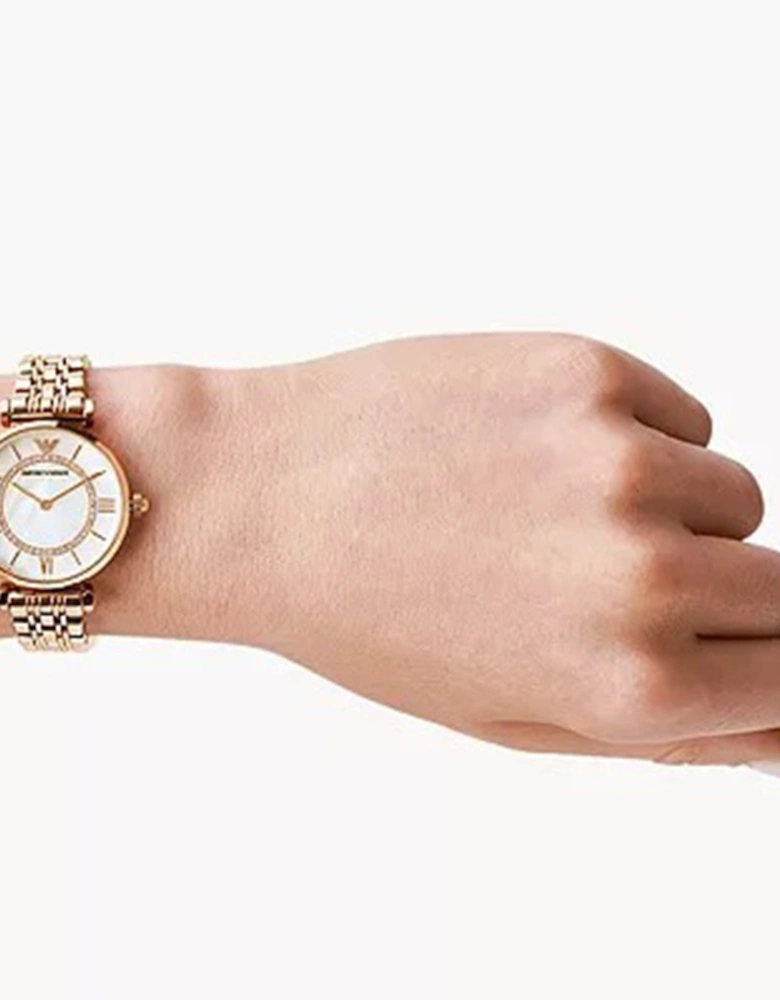 AR1909 Ladies Watch T-Bar Gianni Rose Gold