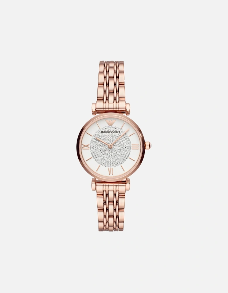 AR11244 T-Bar Rose Gold Tone Ladies Watch