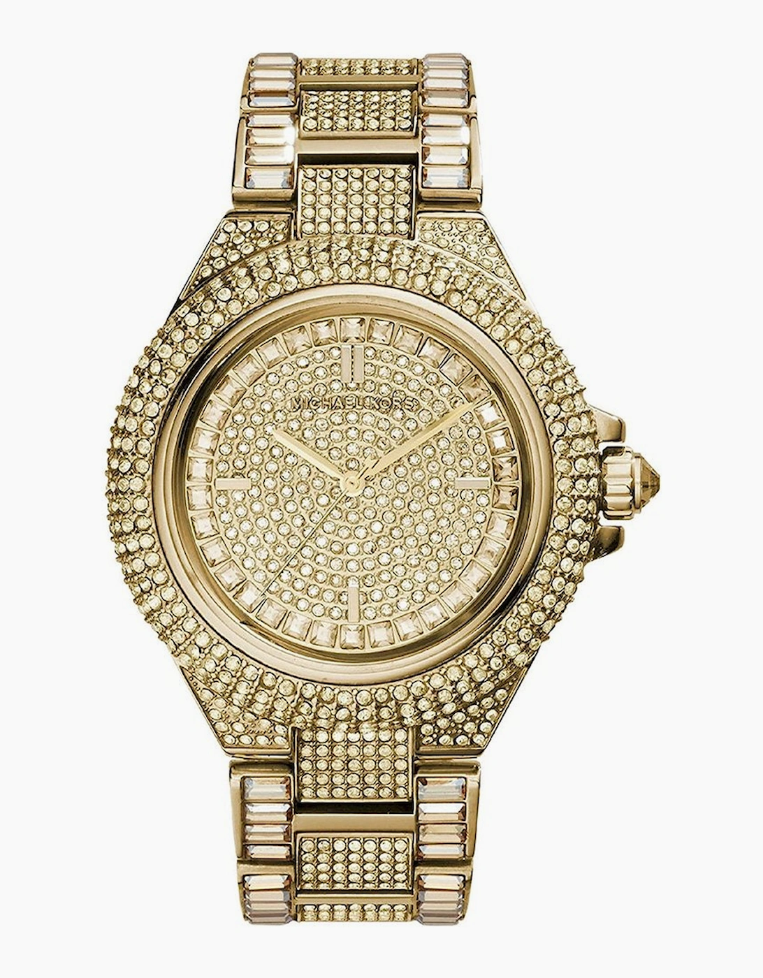 Michael Kors Women's Michael Kors MK5720 Ladies Watch Camille Glitz - Gold