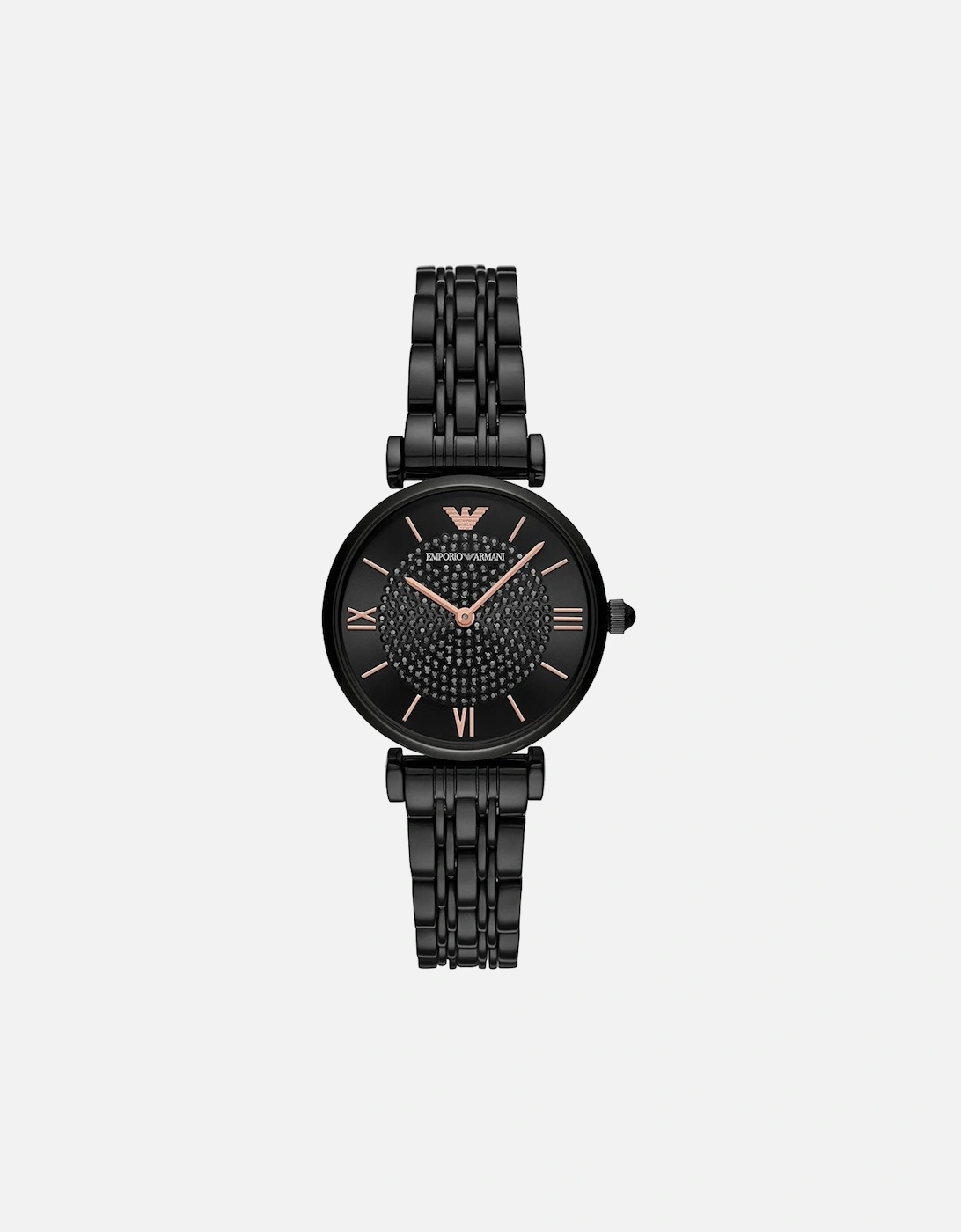 AR11245 T-Bar Black Ladies Watch, 5 of 4