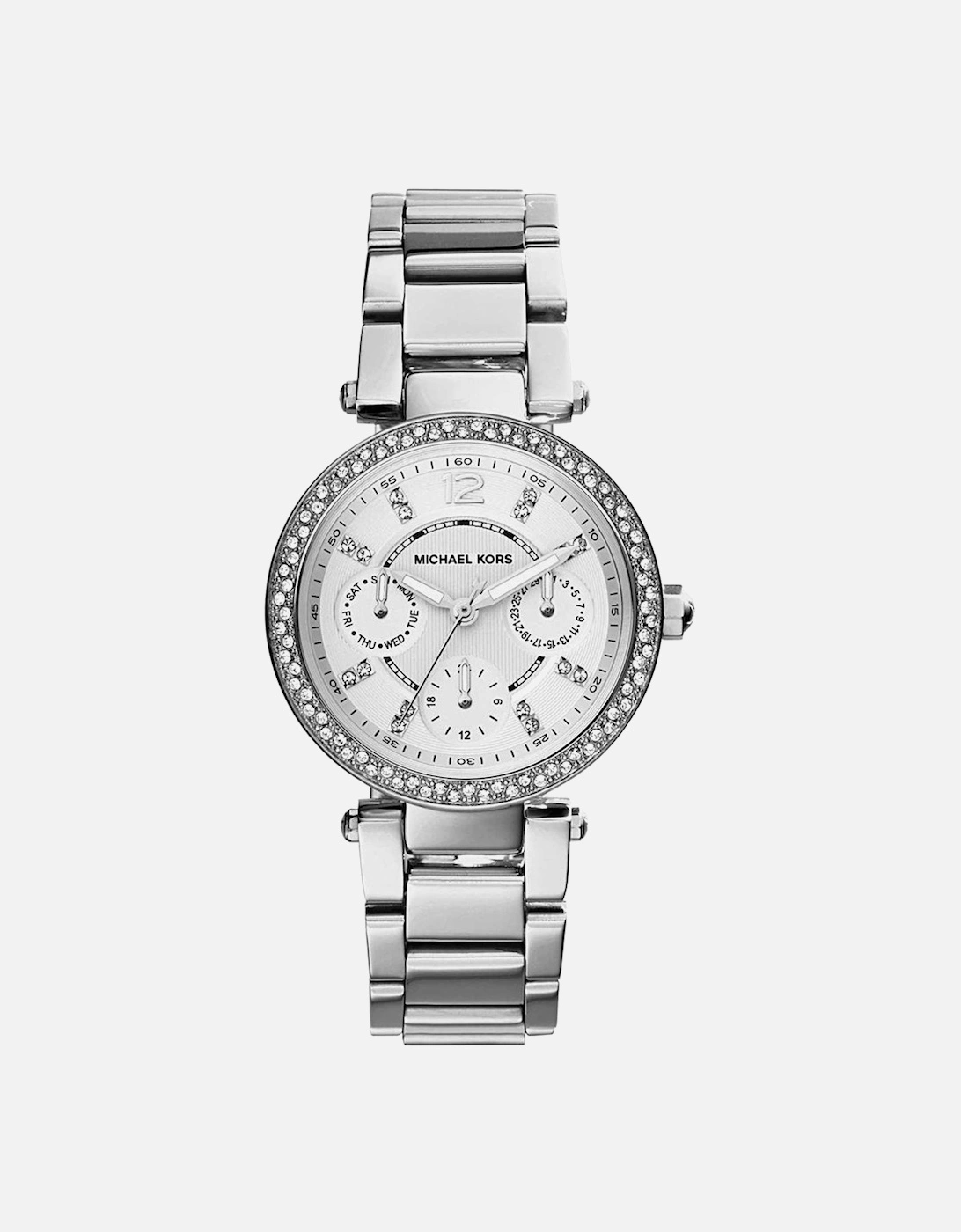 MK5615 Ladies Mini Parker Silver Watch, 6 of 5