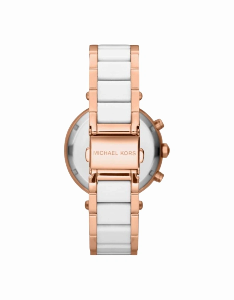 MK5774 Parker Chronograph Two-Tone Ladies Watch