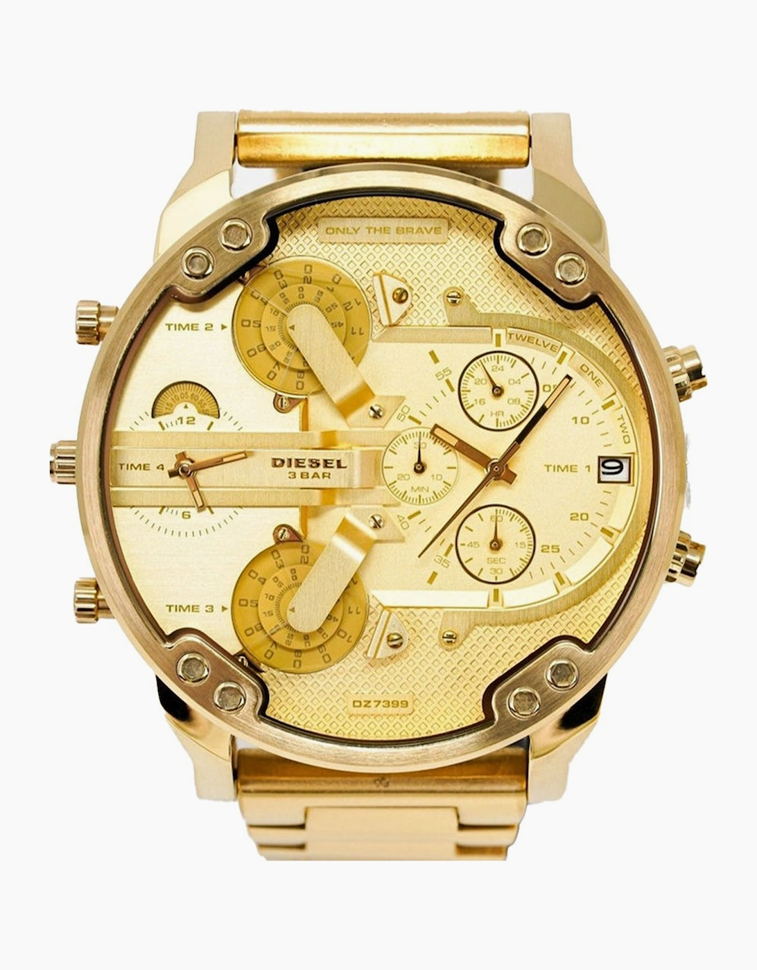 Diesel Men's Diesel DZ7399 Mr Daddy 2.0 Yellow Gold Men's Watch