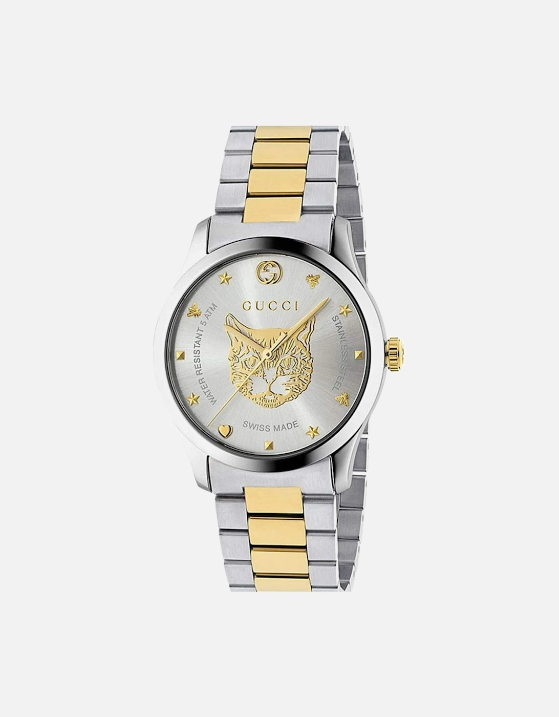 YA1264074 G-Timeless Two-Tone Unisex Watch, 6 of 5