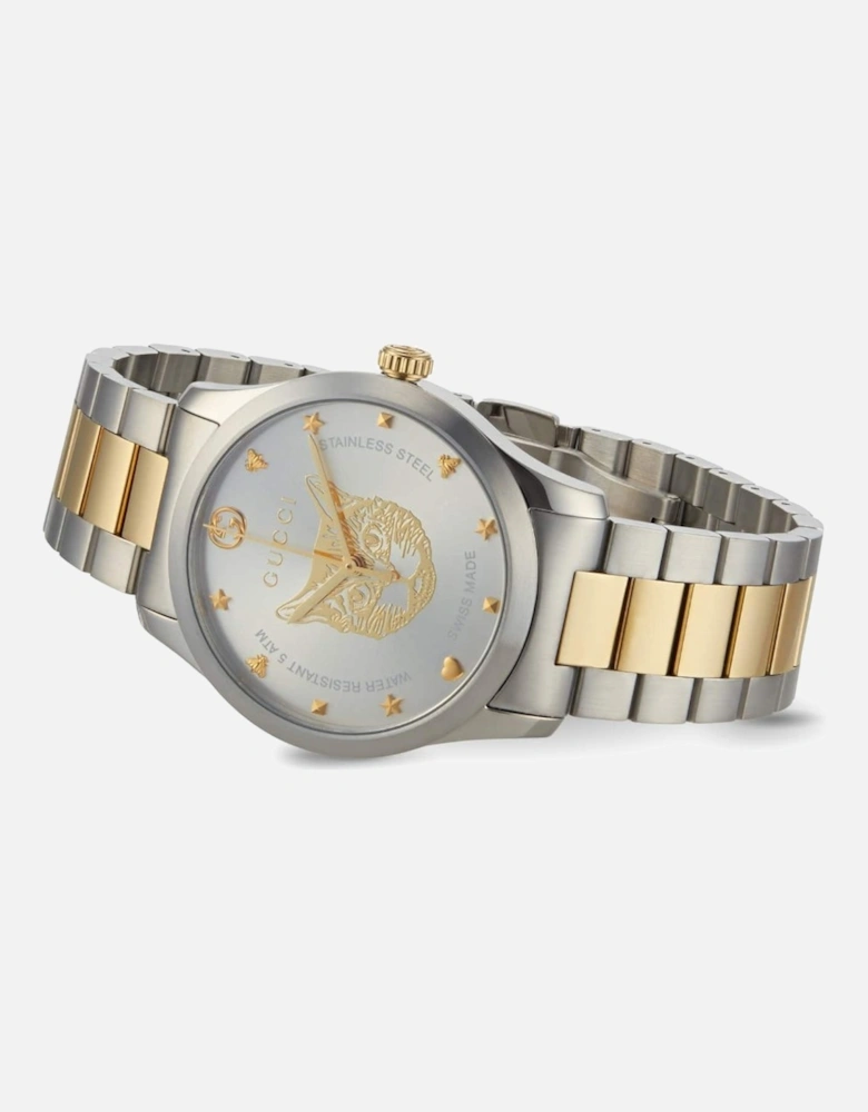 YA1264074 G-Timeless Two-Tone Unisex Watch