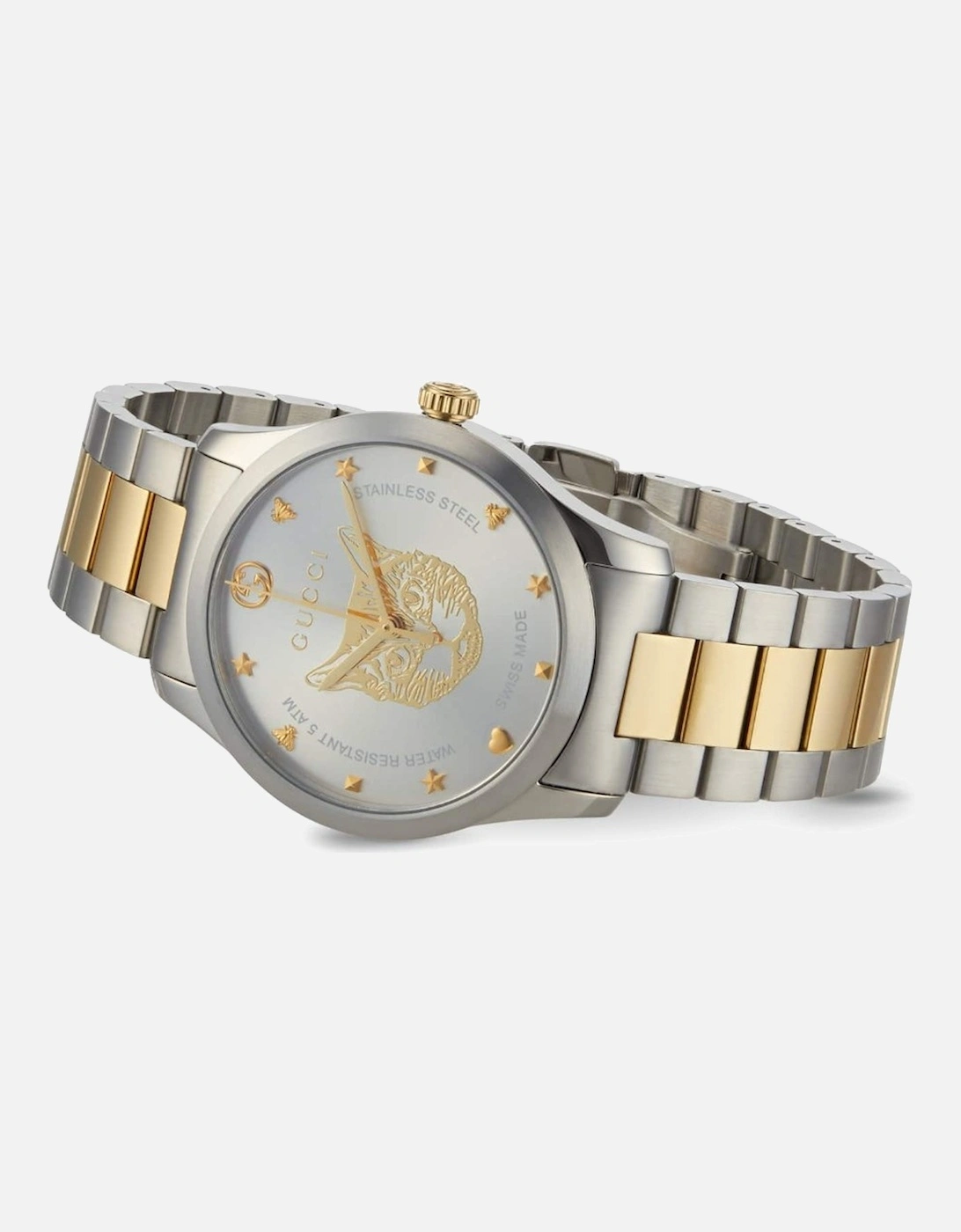 YA1264074 G-Timeless Two-Tone Unisex Watch