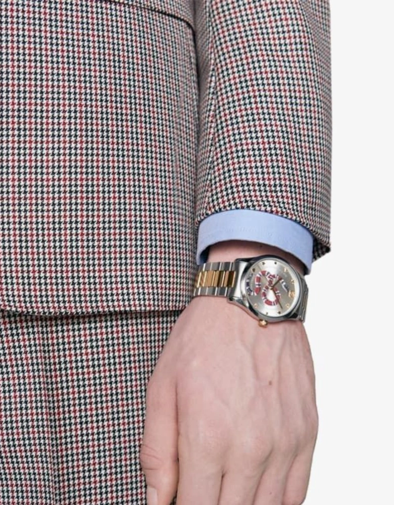 YA1264075 G-Timeless Two-Tone Men's Watch