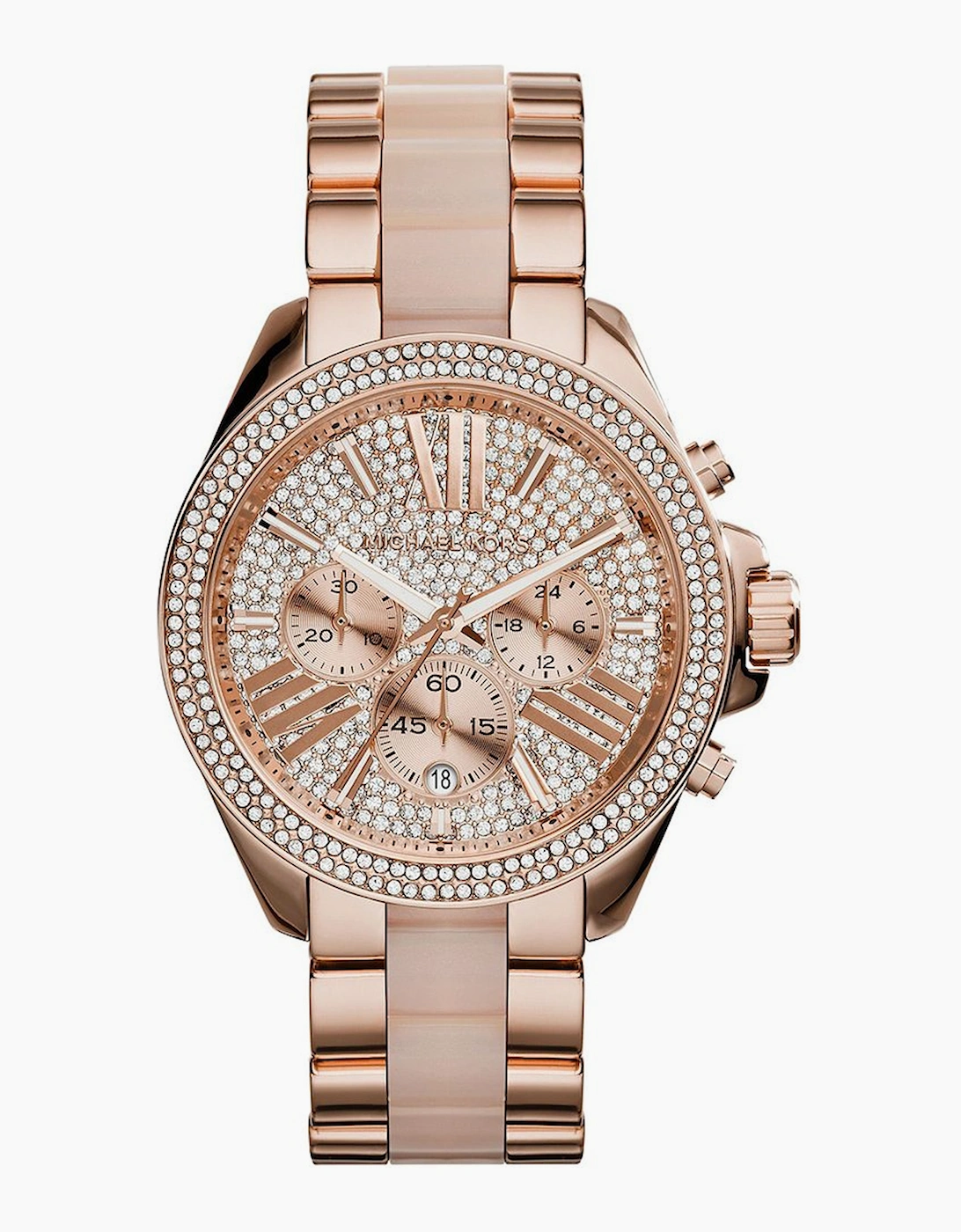 Michael Kors Women's Gold Mk6096 Wren Rose Watch