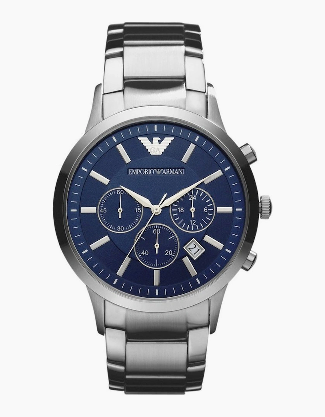 Emporio Armani Men's Blue Ar2448 Chronograph Watch
