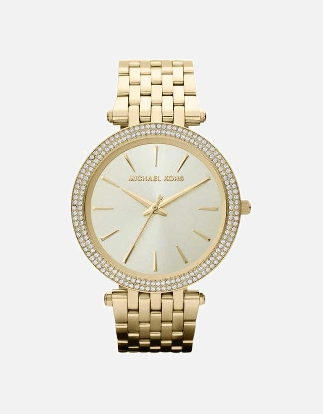 MK3191 Darci Glitz Gold Dial Pave Bezel Crystal Women's Watch, 6 of 5