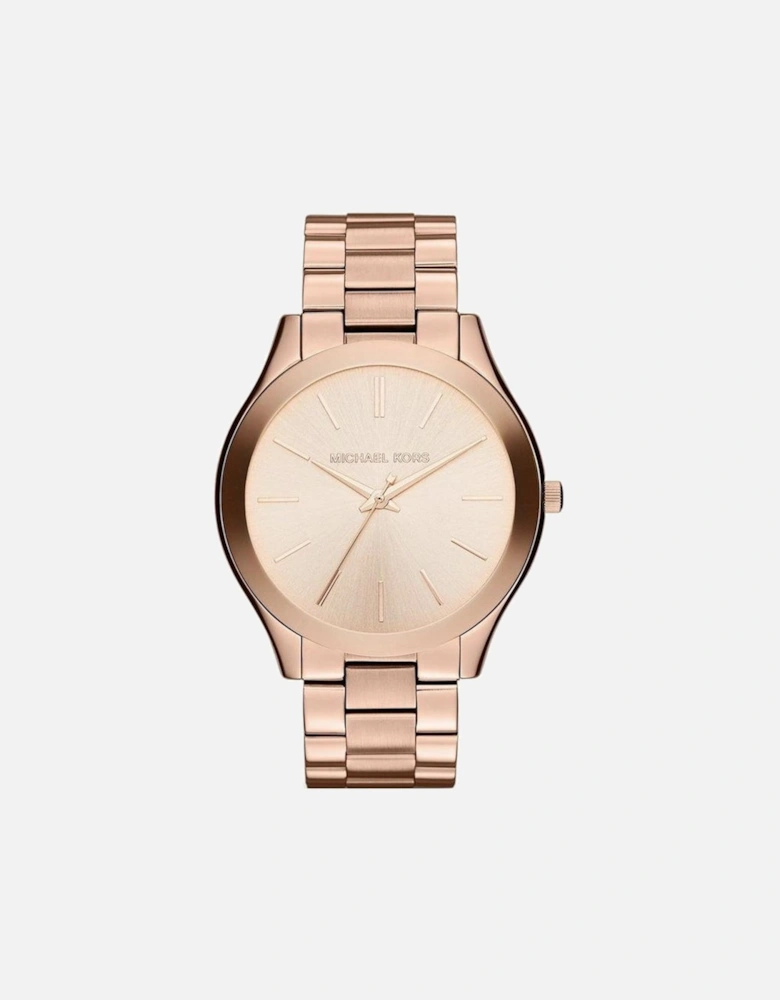 MK3197 Runway Rose Dial Rose Gold-tone Women's Watch